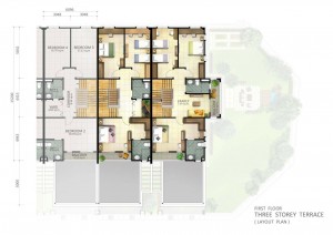 3-Storey-Terrace-first-floor-plan