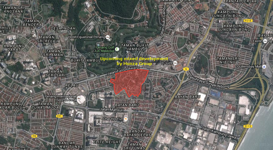 Upcoming mixed development by Hunza, with an estimated gross development value of RM6bil.