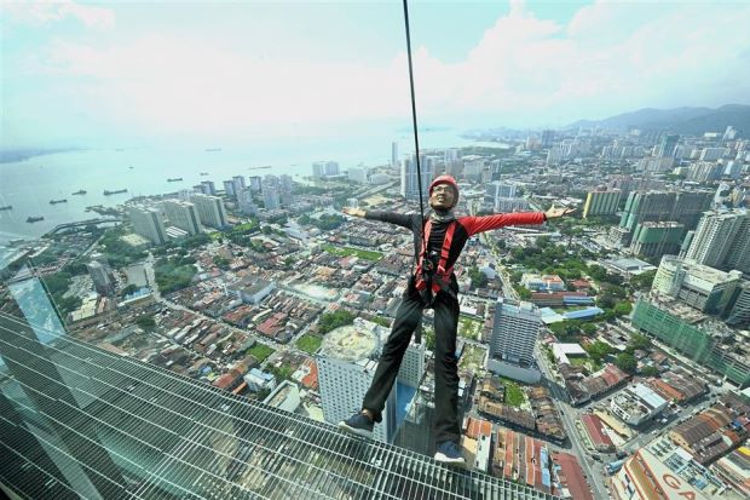 World’s tallest rope course opening in Komtar this month Penang