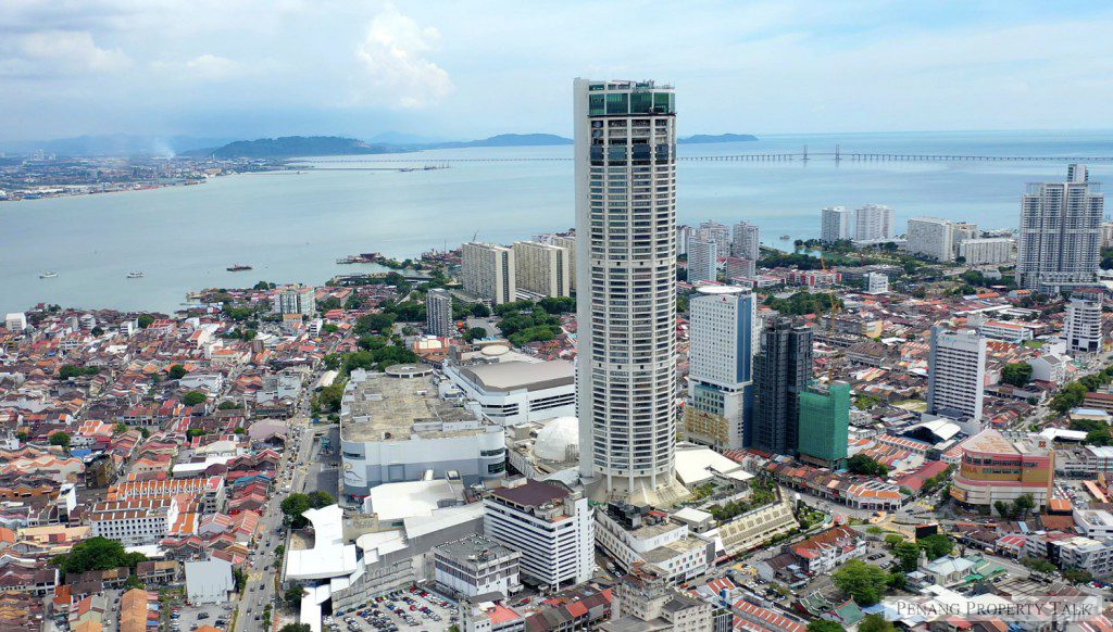 komtar-with-bridge-background