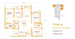 sunway-dora-floor-plan-type-a