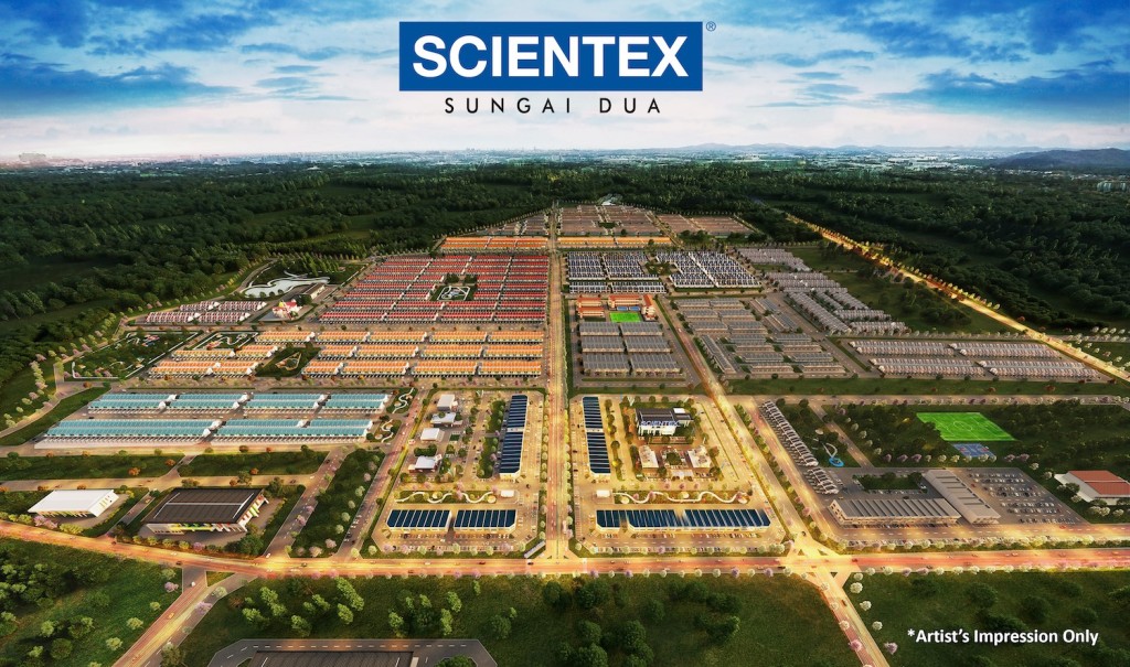 scientex-sungai-dua-aerial-view