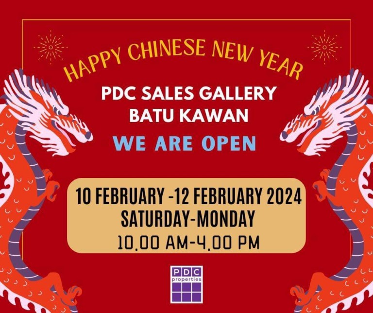 PDC Sales Gallery opens during CNY weekend!