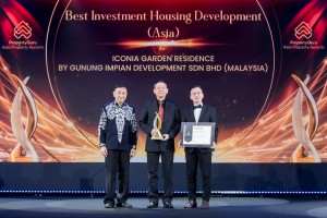 ICONIA GARDEN RESIDENCE BY GUNUNG IMPIAN DEVELOPMENT SDN BHD (MALAYSIA), Best Investment Housing Development (Asia Winner)