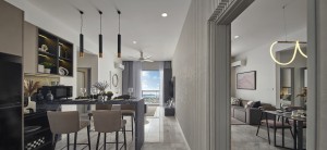 Type F Dual Key Living Room