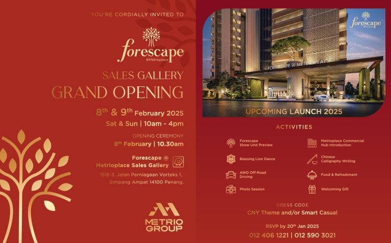 Forescape @ Metrioplace Sales Gallery Grand Opening