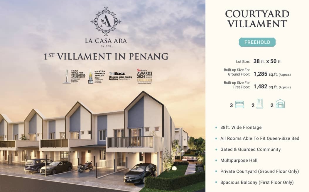 La Casa Ara_Courtyard Villament