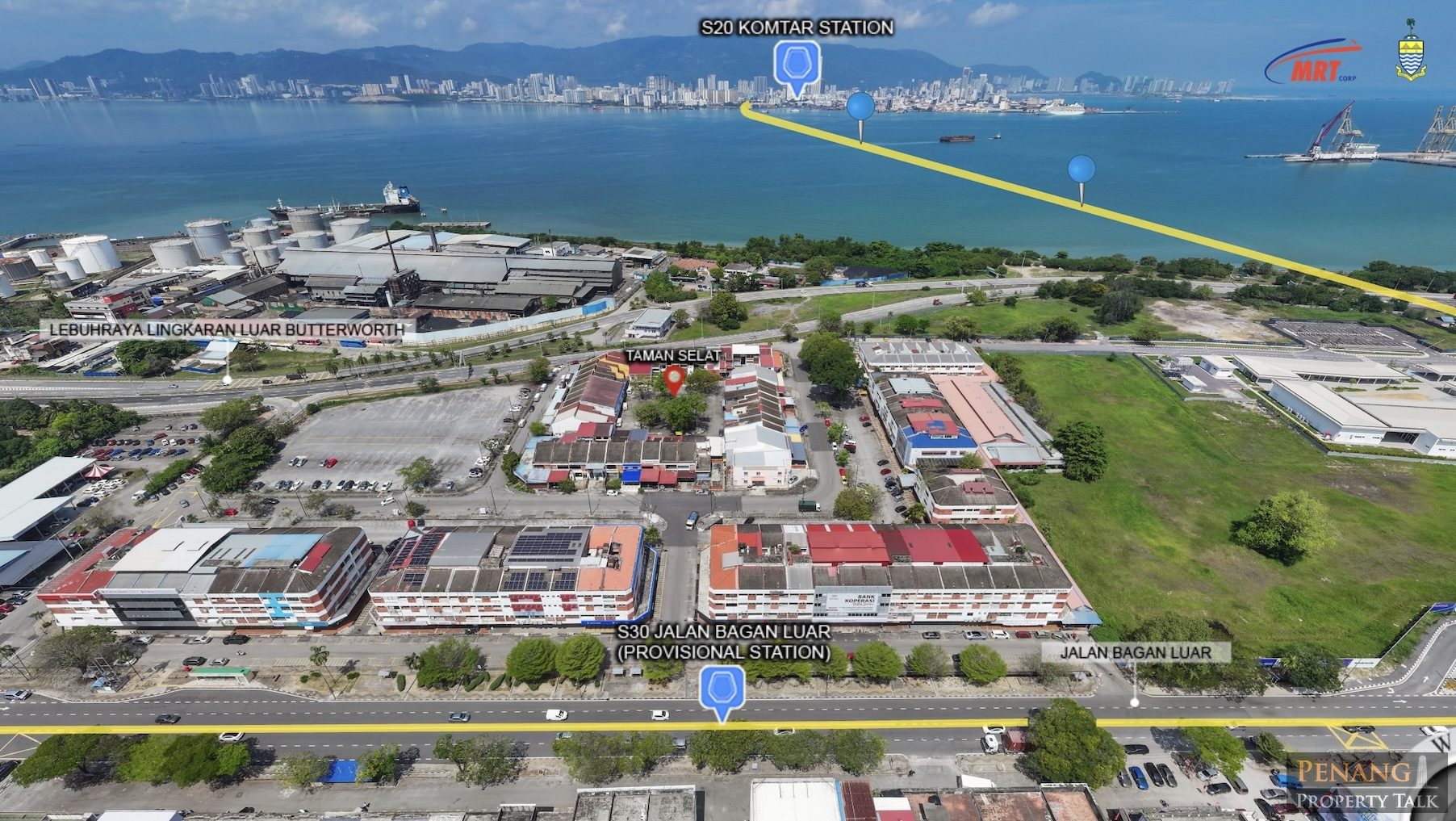 penang-mutiara-lrt-line-S30-jalan-bagan-luar-station