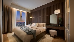 The Fount Show Unit Bedroom